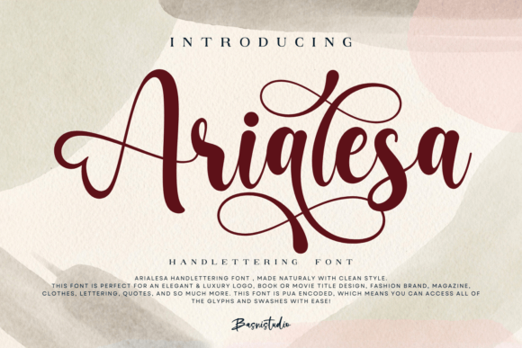Arialesa Font: Testing a Natural Script for Branding