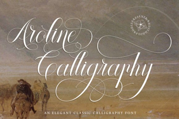 Aroline Calligraphy Font: Elevating Small Business Branding