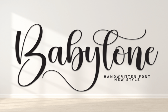 Babylone: A Delicate Handwritten Font for Modern Web Design