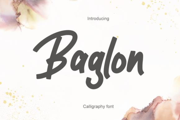 Baglon Font: Elevating Small Business Branding