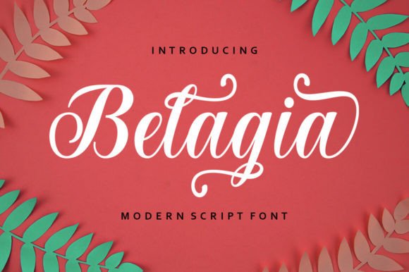 Belagia Font: Elevating Small Business Branding