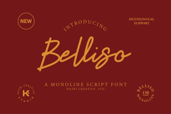 Belliso Font: Elevating Digital Brand Identity
