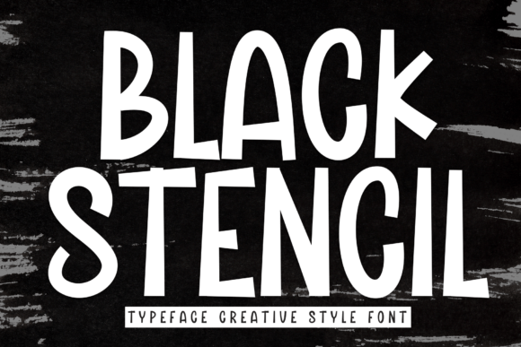 Black Stencil Font: Adding Warmth to Brand Identity