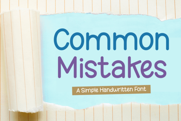 Common Mistake Font: Adding Authenticity to Brand Identity
