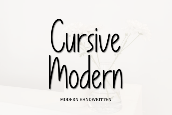 Cursive Modern Font: Warmth for Editorial Design