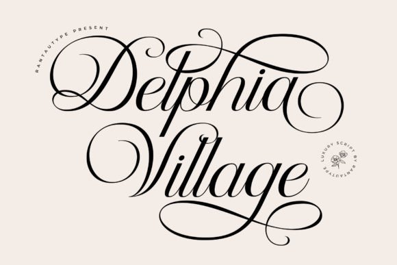Delphia Village Font: Elevate Your Small Business Branding