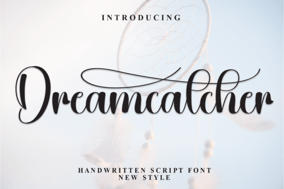 Dreamcatcher Font: Warm Handwritten Style for Business
