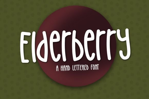 Elderberry Font: Adding Handmade Charm to Business Branding