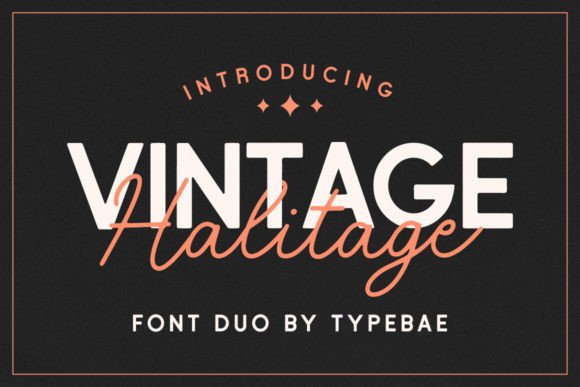 Halitage Duo Font for Web Design and Branding