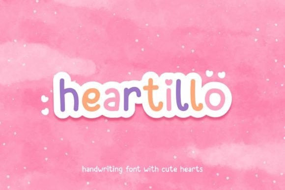 Heartillo: A Sweet Handwriting Font for Crafters and Makers