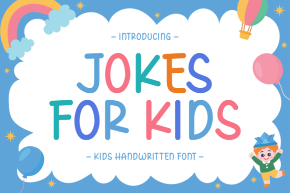 Jokes for Kids Font: Playful Branding for Business