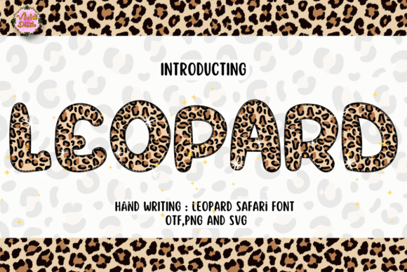 Leopard Safari Font: Wild Typography for Web Design