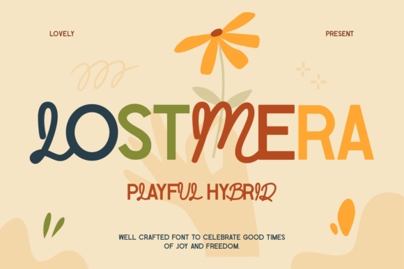 Lostmera Font: A Playful Hybrid for Modern Branding