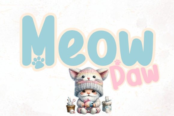 Meow Paw: A Designer’s Take on This Playful Script Font
