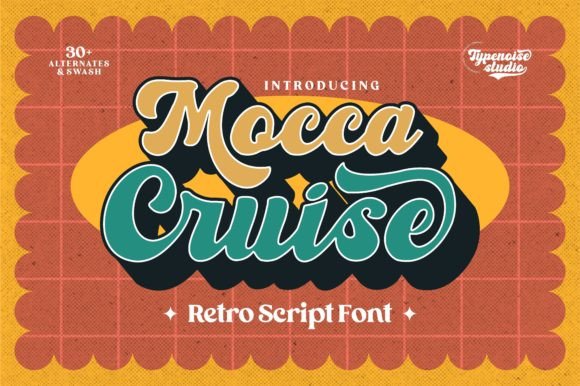 Mocca Cruise: A Bold Script Font for Impactful Digital Marketing