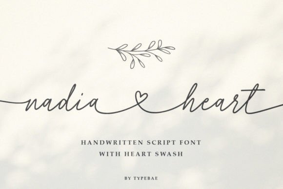 Nadia Heart Font: Elevating Small Business Branding