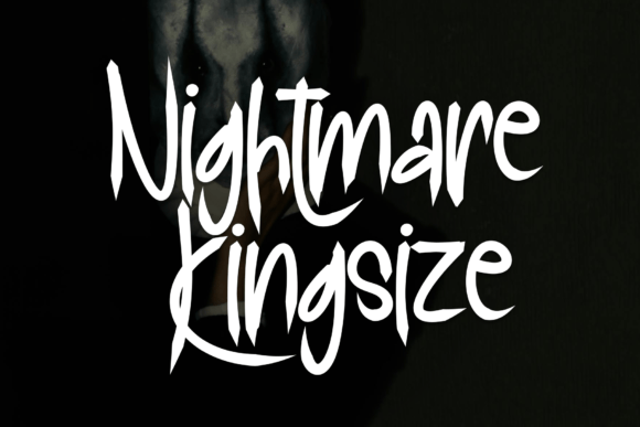 Nightmare Kingsize Font: Edgy Typography for Web Design