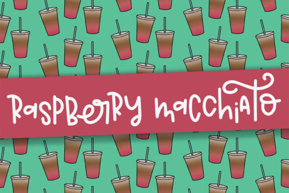 Raspberry Macchiato Font: A Sweet Script for Makers