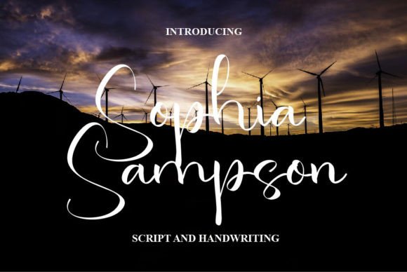 Sophia Sampson: A Handwritten Font That Brings Personality to Web Design