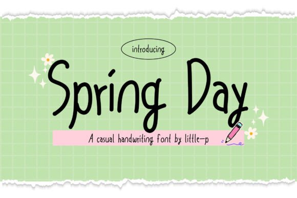 Spring Day: A Cheerful Font for Vibrant Editorial Design