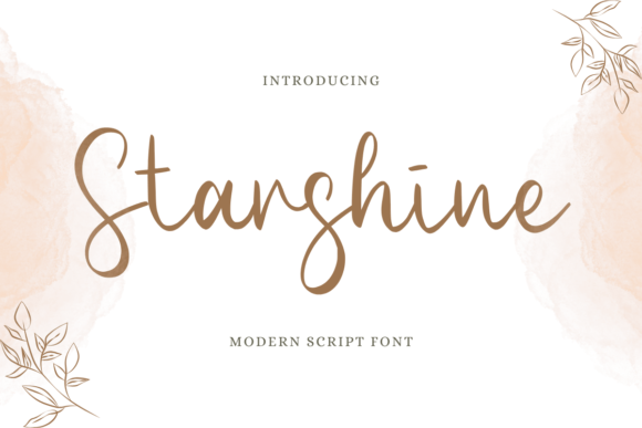Starshine: A Handwritten Script Font That Elevates Editorial Design